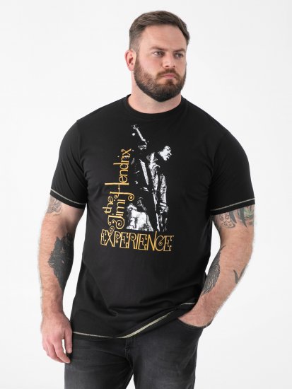D555 Hugh Official ACDC Highway To Hell T-shirt med tryck Svart - T-shirts - Stora T-shirts - 2XL-14XL