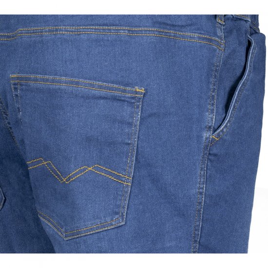 Adamo 199112 Jeans med elastisk midja Mellanblå - Jeans & byxor - Stora Jeans och Stora Byxor