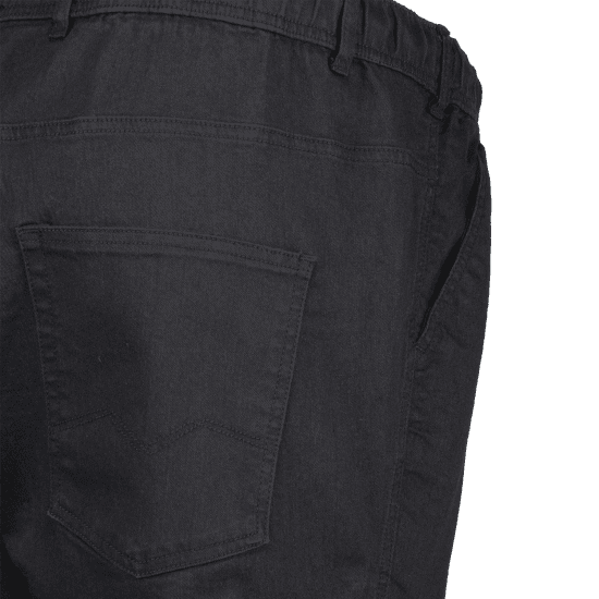 Adamo 199112 Jeans med elastisk midja Svart - Jeans & byxor - Stora Jeans och Stora Byxor