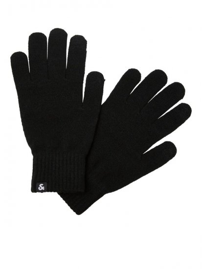 Jack & Jones Barry Stickade handskar Svart - Handskar - 