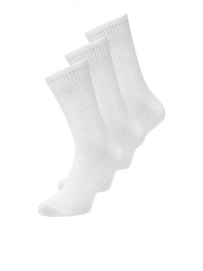 Jack & Jones Charles Tennisstrumpor Vit 3-pack - Underkläder & badkläder - Stora underkläder för män