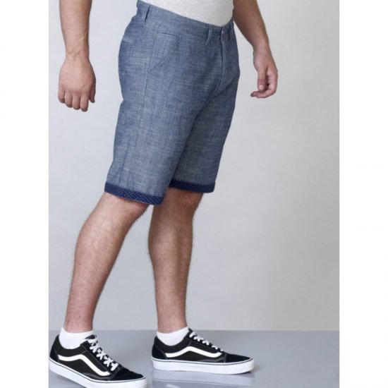 D555 Cliff Shorts Navy - Shorts - Stora shorts W40-W60