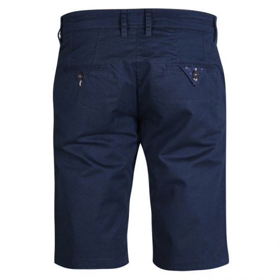 D555 Lopez Stretch Shorts Navy - Shorts - Stora shorts W40-W60