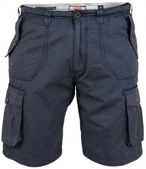 D555 Invicta Cotton Cargo Shorts - Shorts - Stora shorts W40-W60