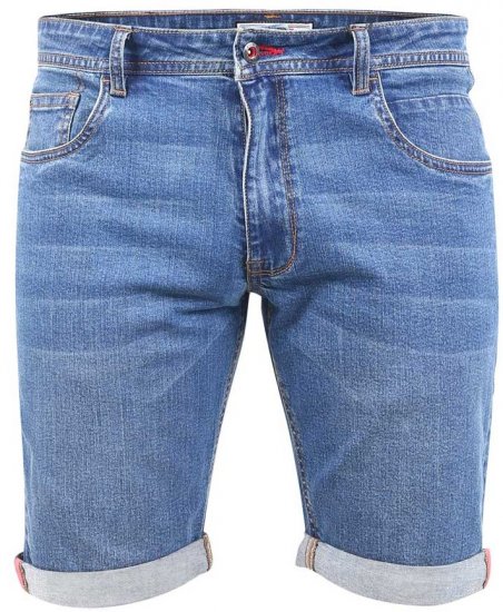 D555 BROXBOURNE Denim Shorts - Shorts - Stora shorts W40-W60