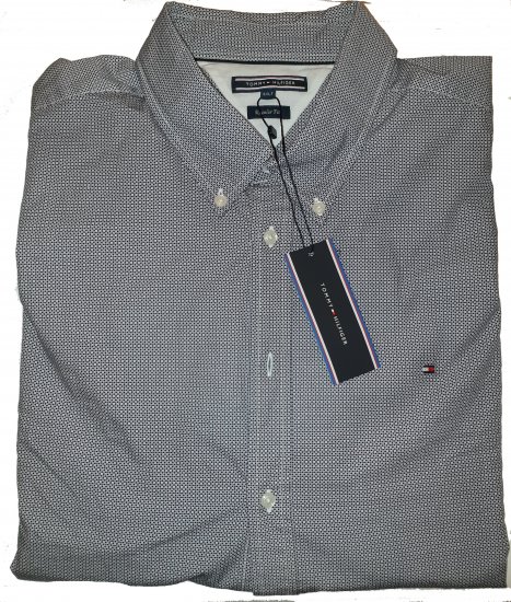 Tommy Hilfiger Triple Square Long Sleeve Shirt - Outlet - 