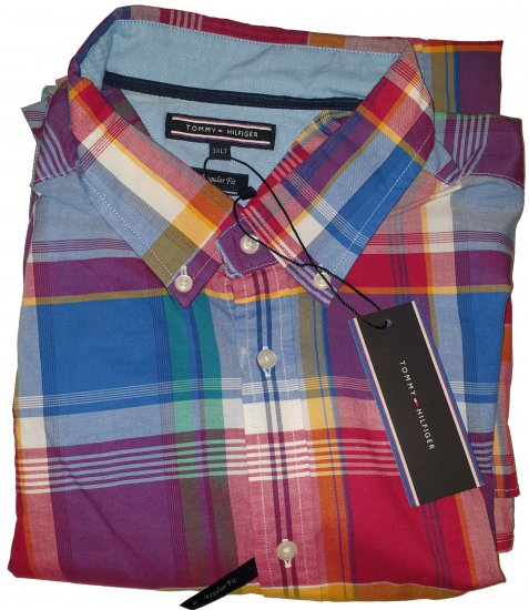 Tommy Hilfiger Renzo Check Shirt - Motleys galna aprilrea - 