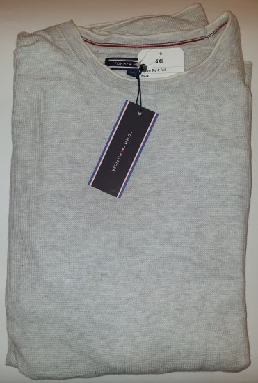 Tommy Hilfiger Sweater Light Grey - Outlet - 