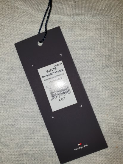 Tommy Hilfiger Sweater Light Grey - Outlet - 