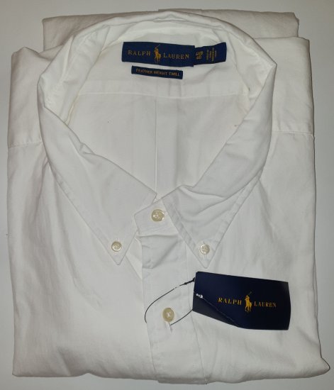 Polo Ralph Lauren Classics White Shirt - Outlet - 