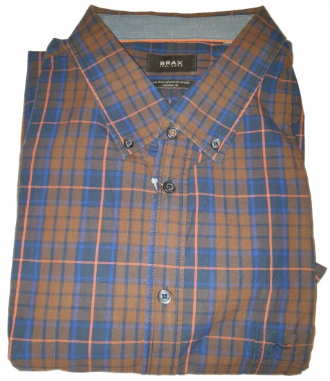 Brax 881016 Shirt Brown - Motleys galna aprilrea - 
