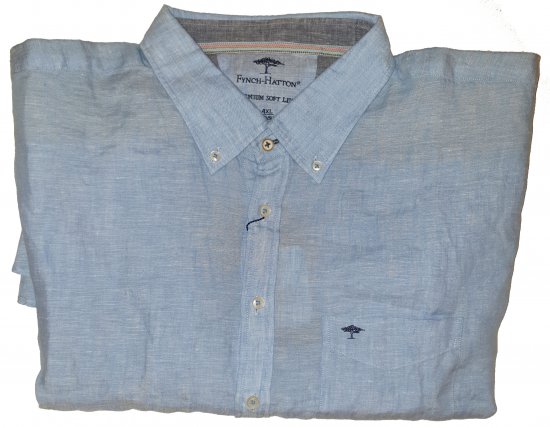 Fynch-Hatton 6152 Shirt Blue - Outlet - 