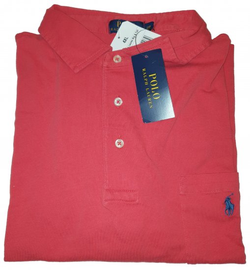 Ralph Lauren TC7I Polo Sunrise Red - Motleys galna aprilrea - 