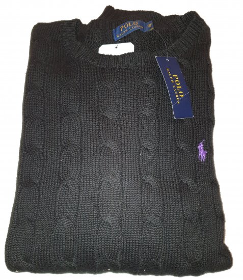 Ralph Lauren T15V Sweater Black - Outlet - 