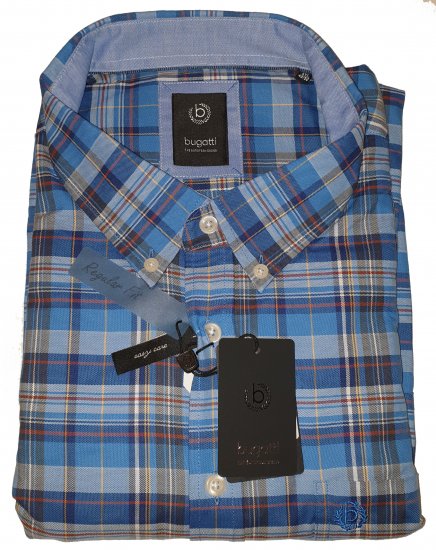 Bugatti 78315 Shirt Blue - Motleys galna aprilrea - 