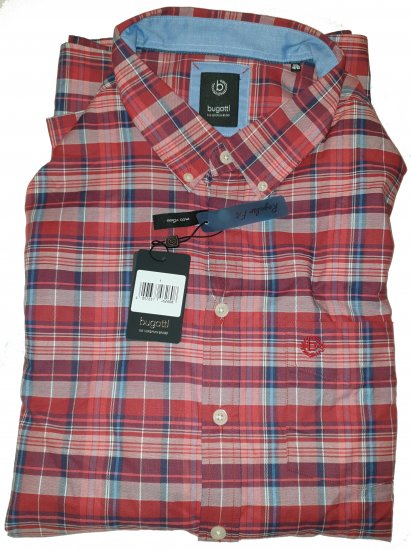 Bugatti 78315 Shirt Red - Motleys galna aprilrea - 