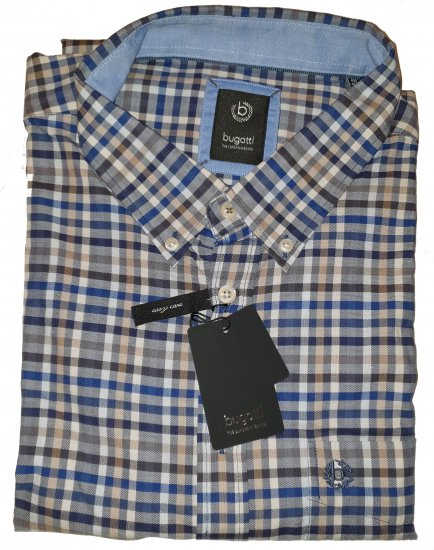 Bugatti 78324 Short Sleeve Shirt - Outlet - 