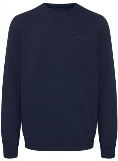 Blend Sweatshirt 2522 Dress Blues - Tröjor & hoodies - Stora hoodies & tröjor - 2XL-14XL
