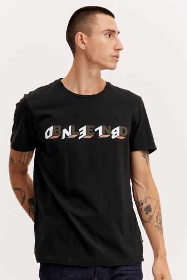 Blend 4795 T-Shirt Black - T-shirts - Stora T-shirts - 2XL-14XL