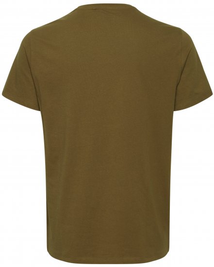 Blend 4811 T-Shirt Military Olive - T-shirts - Stora T-shirts - 2XL-14XL