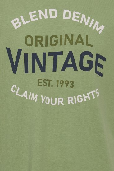 Blend 5018 T-Shirt Green - T-shirts - Stora T-shirts - 2XL-14XL