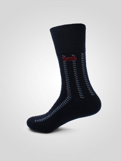D555 Harold 3 Extra Wide Comfort Fit Socks 3-pack Navy/Denim - Underkläder & badkläder - Stora underkläder för män