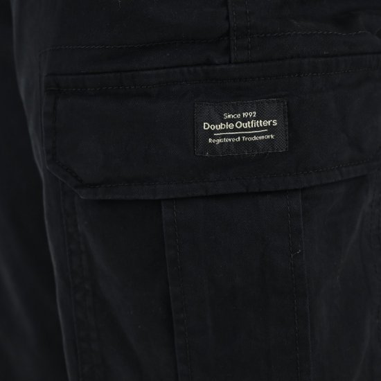Double Outfitters CCP-4130 Cargobyxor Svart - Jeans & byxor - Stora Jeans och Stora Byxor