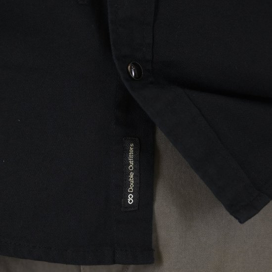Double Outfitters GS-5126 Skjorta med tryckknappar Svart - Skjortor - Stora skjortor - 2XL-8XL