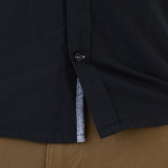 Double Outfitters GS-5225 Oxfordskjorta Svart - Skjortor - Stora skjortor - 2XL-8XL