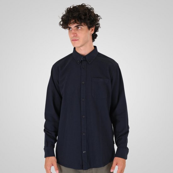 Double Outfitters GS-5225 Oxfordskjorta Mörkblå - Skjortor - Stora skjortor - 2XL-8XL