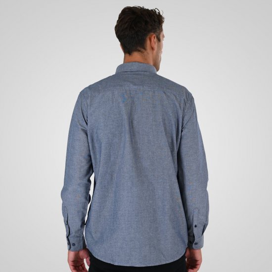 Double Outfitters GS-5225 Oxfordskjorta Ljusblå - Skjortor - Stora skjortor - 2XL-8XL