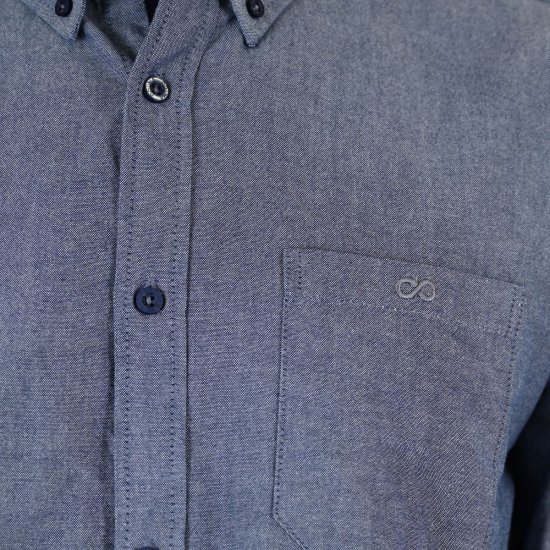 Double Outfitters GS-5225 Oxfordskjorta Ljusblå - Skjortor - Stora skjortor - 2XL-8XL