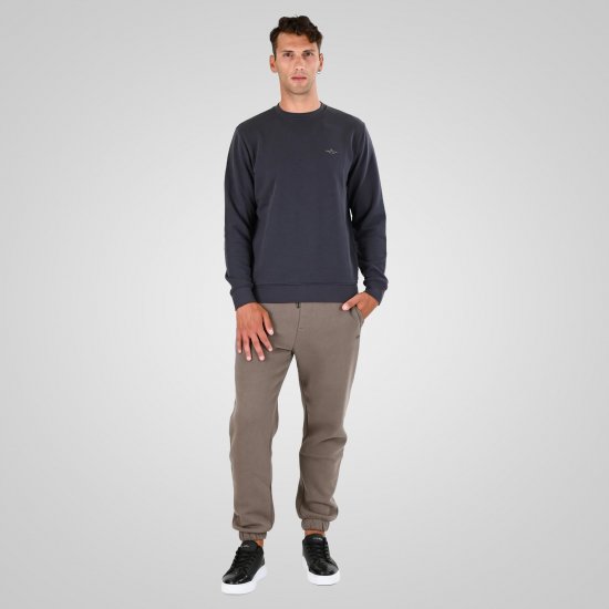 Double Outfitters MTOP-1141 Sweatshirt Antracit - Tröjor & hoodies - Stora hoodies & tröjor - 2XL-14XL