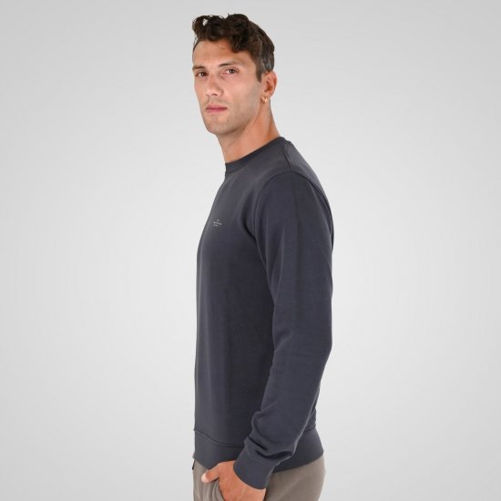 Double Outfitters MTOP-1141 Sweatshirt Antracit - Tröjor & hoodies - Stora hoodies & tröjor - 2XL-14XL
