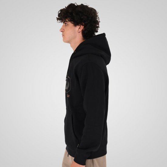 Double Outfitters MTOP-1146 Hoodie Svart - Tröjor & hoodies - Stora hoodies & tröjor - 2XL-14XL