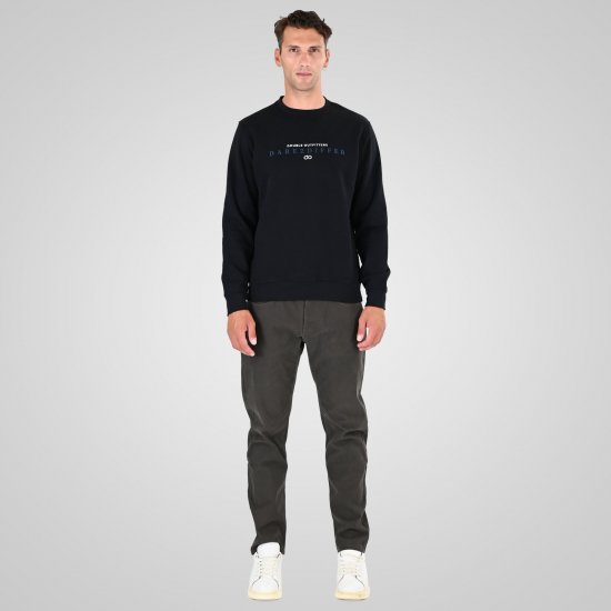 Double Outfitters MTOP-1151 Sweatshirt Svart - Tröjor & hoodies - Stora hoodies & tröjor - 2XL-14XL
