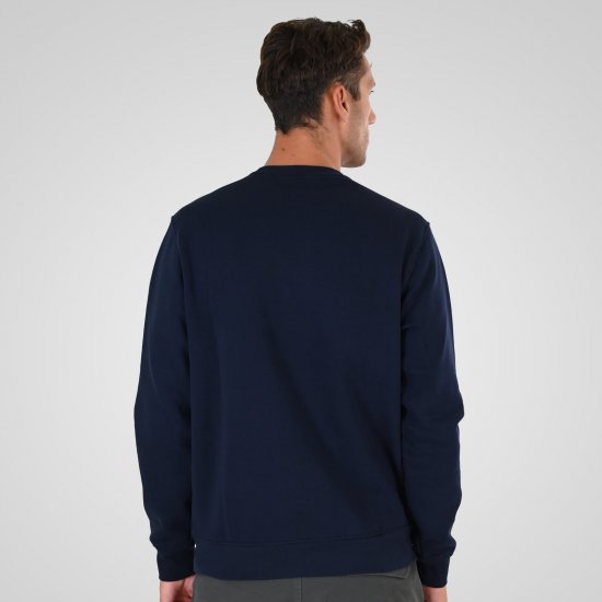 Double Outfitters MTOP-1151 Sweatshirt Mörkblå - Tröjor & hoodies - Stora hoodies & tröjor - 2XL-14XL