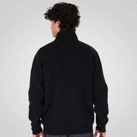 Double Outfitters MTOP-1158 Sweatjacka med dragkedja Svart - Tröjor & hoodies - Stora hoodies & tröjor - 2XL-14XL