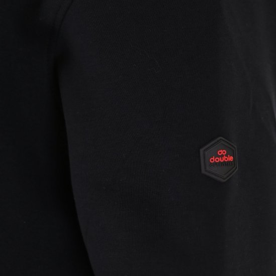 Double Outfitters MTOP-1158 Sweatjacka med dragkedja Svart - Tröjor & hoodies - Stora hoodies & tröjor - 2XL-14XL