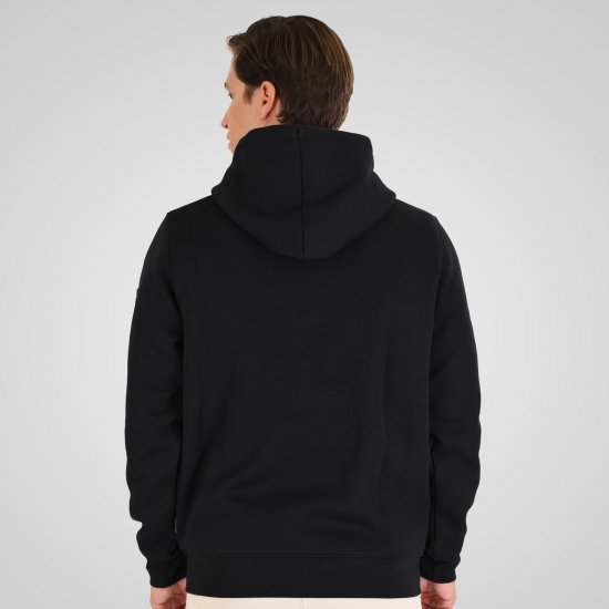 Double Outfitters MTOP-1160 Hoodie med dragkedja Svart - Tröjor & hoodies - Stora hoodies & tröjor - 2XL-14XL