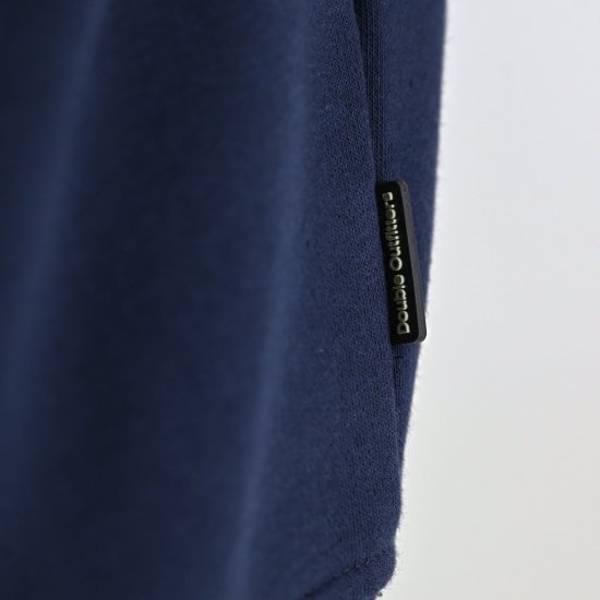 Double Outfitters MTOP-1163 Sweatshirt med halv dragkedja Mörkblå - Tröjor & hoodies - Stora hoodies & tröjor - 2XL-14XL