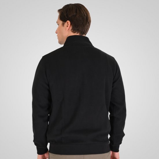 Double Outfitters SEL-1168 Sweatjacka med dragkedja Svart - Tröjor & hoodies - Stora hoodies & tröjor - 2XL-14XL