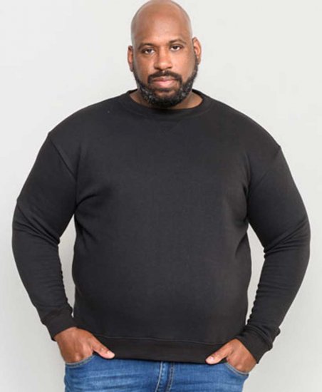 Rockford Sweat Tröja Svart - Tröjor & hoodies - Stora hoodies & tröjor - 2XL-14XL