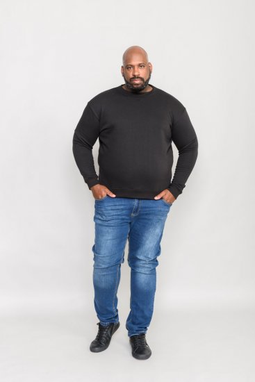 Rockford Sweat Tröja Svart - Tröjor & hoodies - Stora hoodies & tröjor - 2XL-14XL