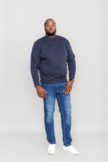 Rockford Sweat Tröja Mörkblå - Tröjor & hoodies - Stora hoodies & tröjor - 2XL-14XL