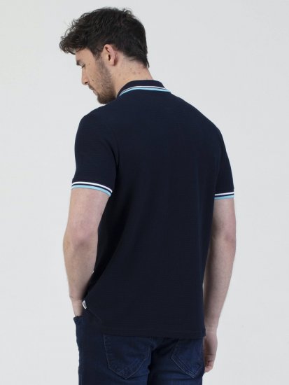 Mish Mash Stockholm Polo Navy - Pikétröjor - Stora pikétröjor - 2XL-8XL