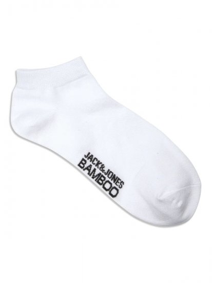 Jack & Jones Basic Bambuankelstrumpor Vit 5-pack - Underkläder & badkläder - Stora underkläder för män