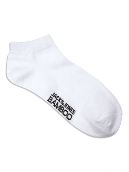 Jack & Jones Basic Bambuankelstrumpor Vit 5-pack - Underkläder & badkläder - Stora underkläder för män