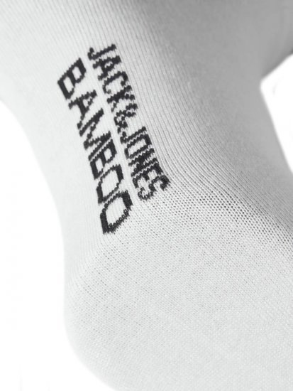 Jack & Jones Basic Bambuankelstrumpor Vit 5-pack - Underkläder & badkläder - Stora underkläder för män