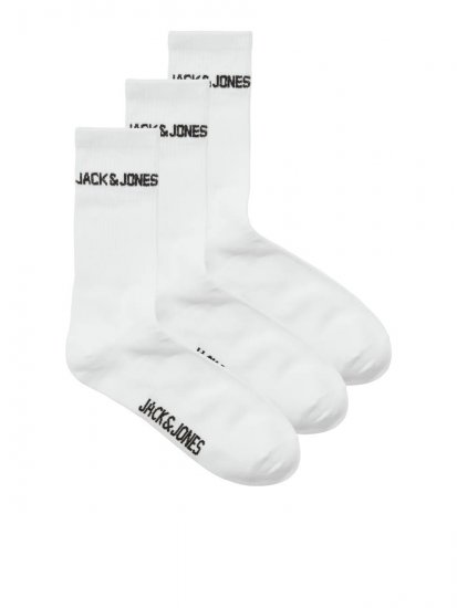 Jack & Jones Melvin Tennisstrumpor Vit 3-pack - Underkläder & badkläder - Stora underkläder för män